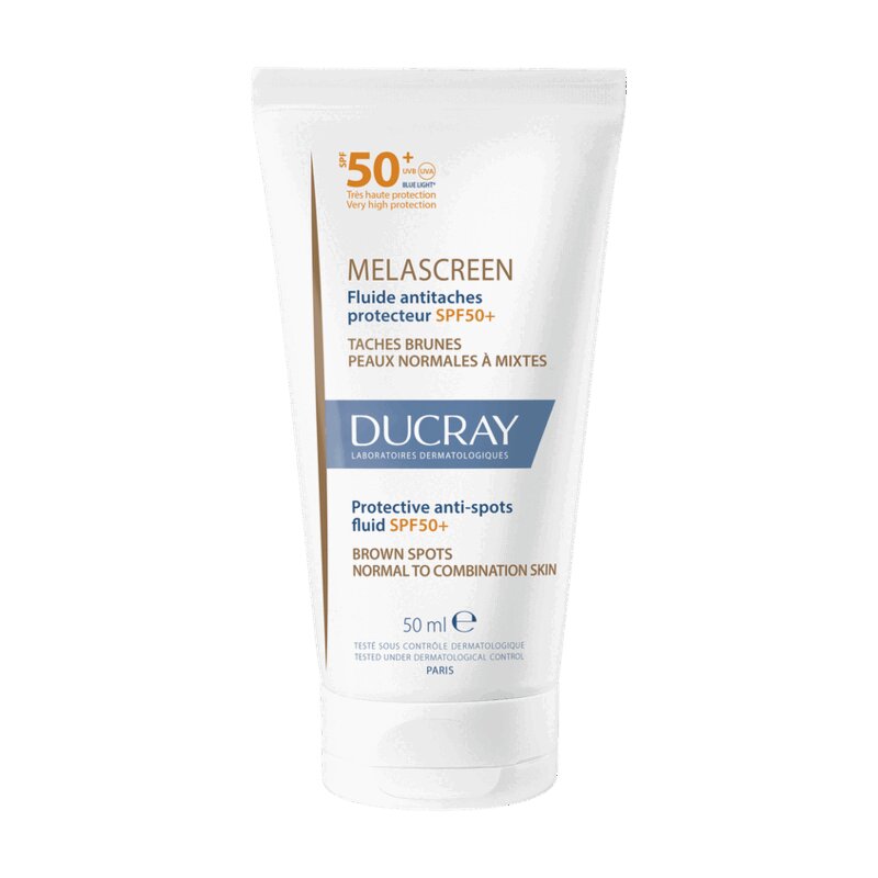 Ducray Меласкрин Флюид защитный против пигментации SPF50+ 50 мл