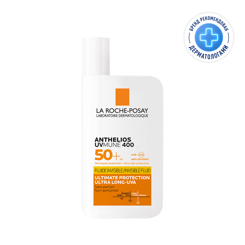 

La Roche-Posay Anthelios UVMUNE 400 Флюид солнцезащитный невидимый SPF 50+ 50 мл