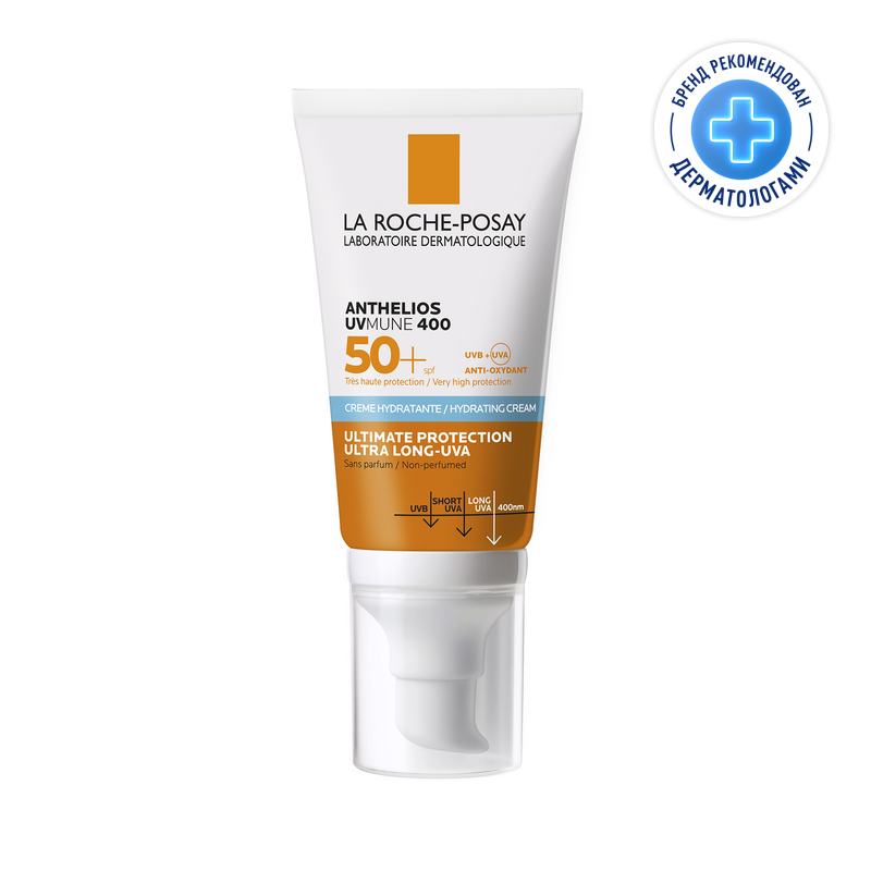 

La Roche-Posay Anthelios UVMUNE 400 Крем солнцезащитный для лица увлажняющий SPF 50+ 50 мл