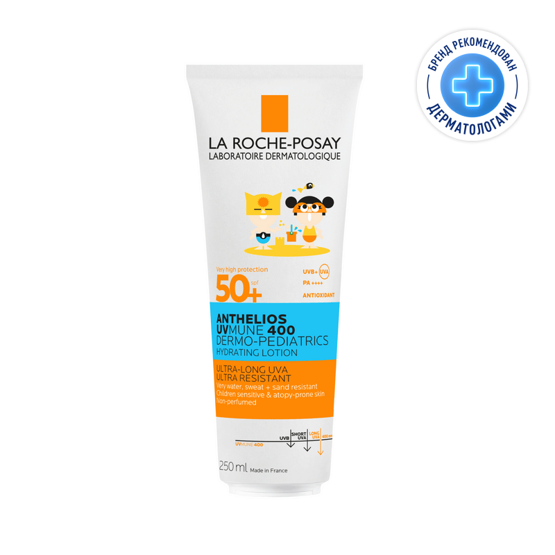 

La Roche-Posay Anthelios UVMUNE 400 Dermo-Pediatrics Молочко детское солнцезащитное увлажняющее SPF 50+ 250 мл