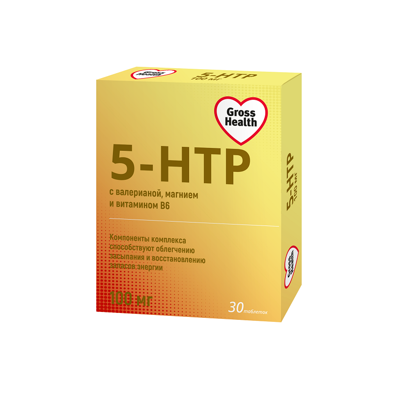 

Gross Health 5-НТР Комплекс таблетки 30 шт