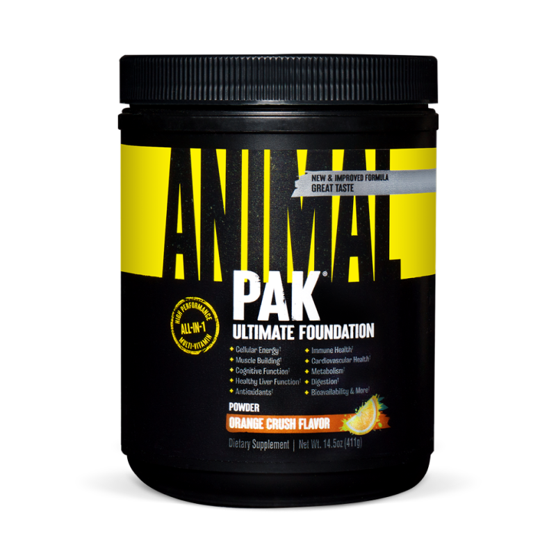 

Animal Pak Powder Витаминно-минеральный комплекс порошок Апельсин 411 г