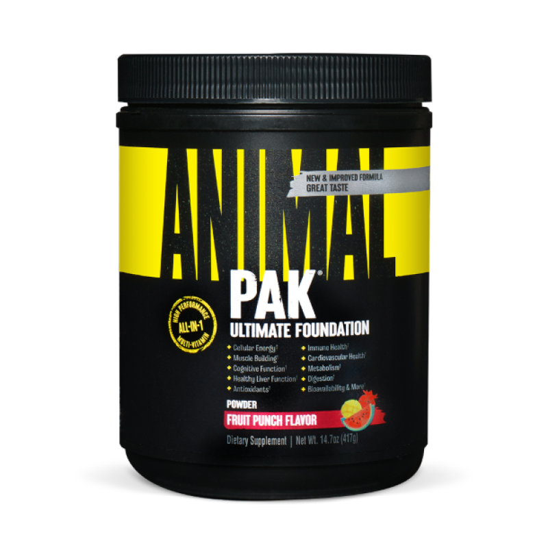 

Animal Pak Powder Витаминно-минеральный комплекс порошок Фруктовый пунш 417 г