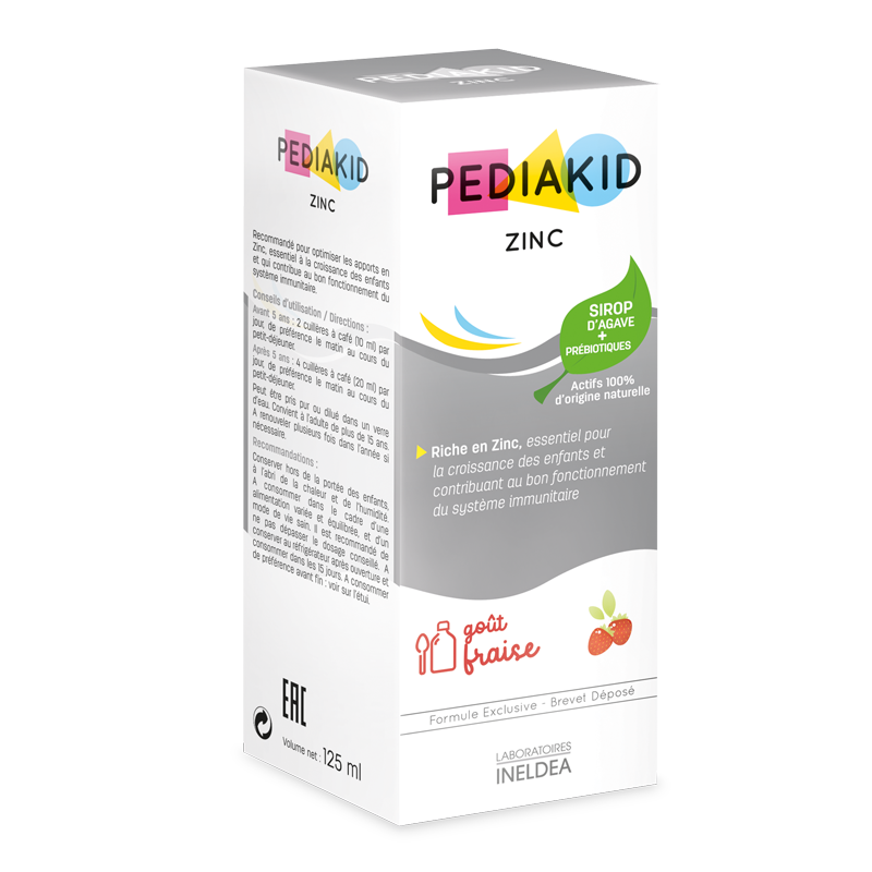 

PEDIAKID Цинк сироп Клубника 125 мл
