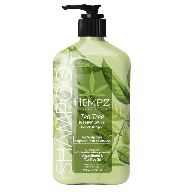 Изображение товара Hempz Шампунь для волос с чайным деревом и ромашкой, 500 мл, для всех типов волос