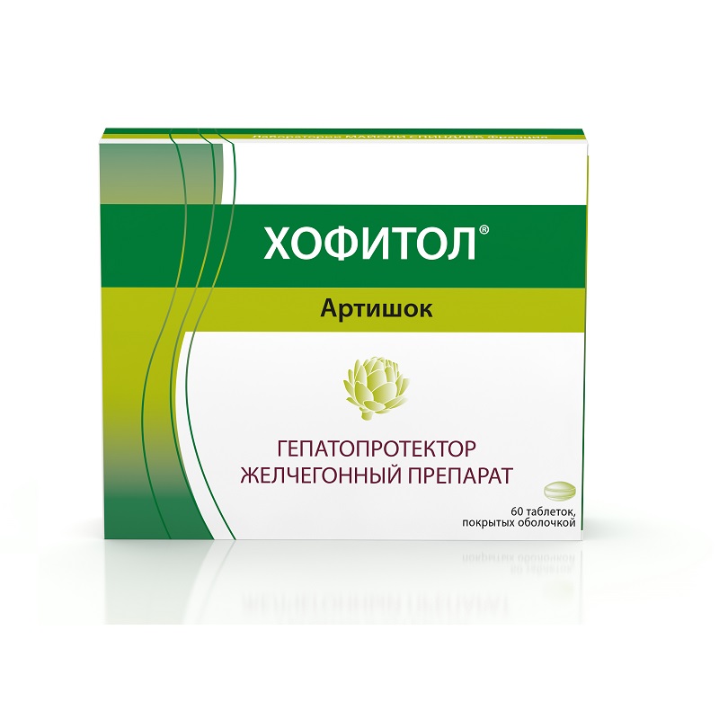 

Хофитол 200 мг таблетки 60 шт