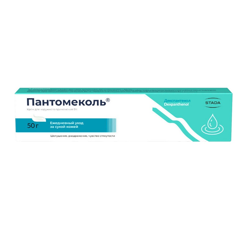 

Пантомеколь 5% крем для наружного применения 50 г