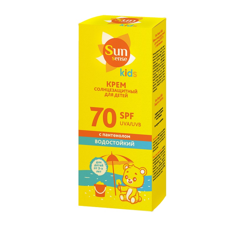 Sun Sensе Кидс Крем солнцезащитный SPF70 50 мл