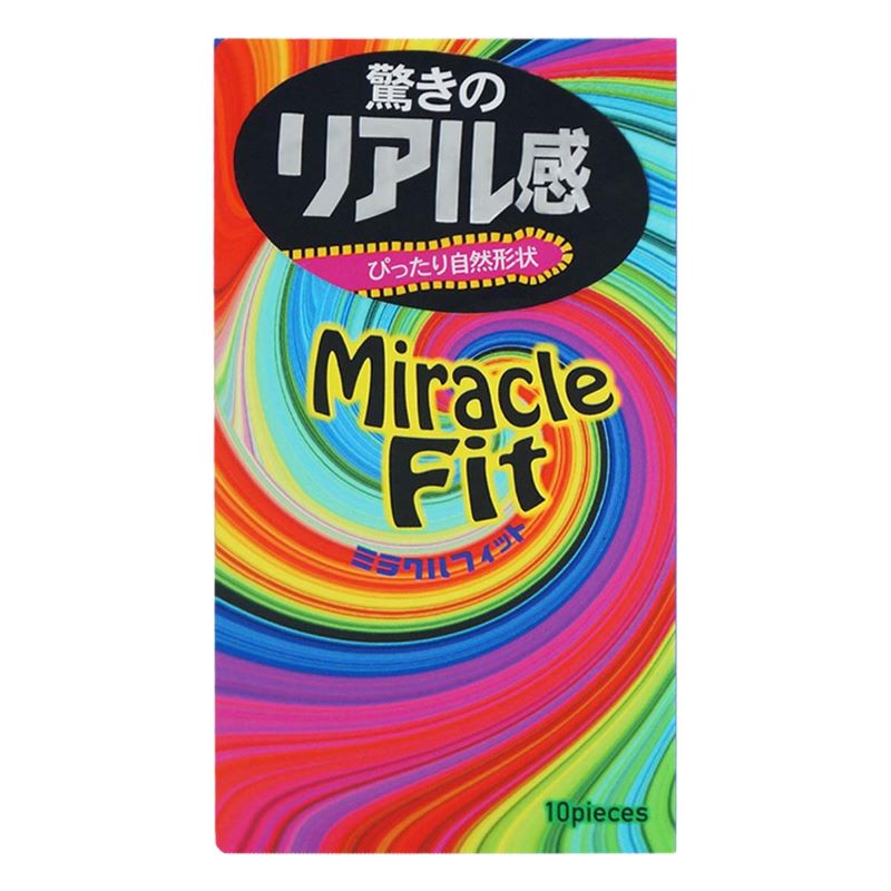 Изображение товара Ультратонкие латексные презервативы Sagami Miracle Fit без соска-накопителя 10 шт