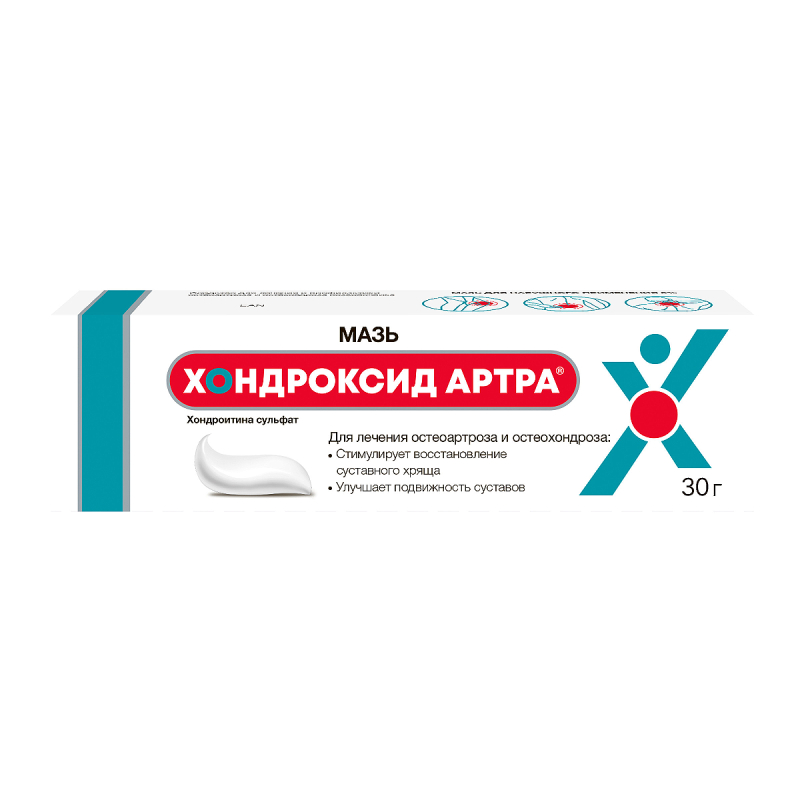 

Хондроксид Артра 5% мазь для наружного применения 30 г