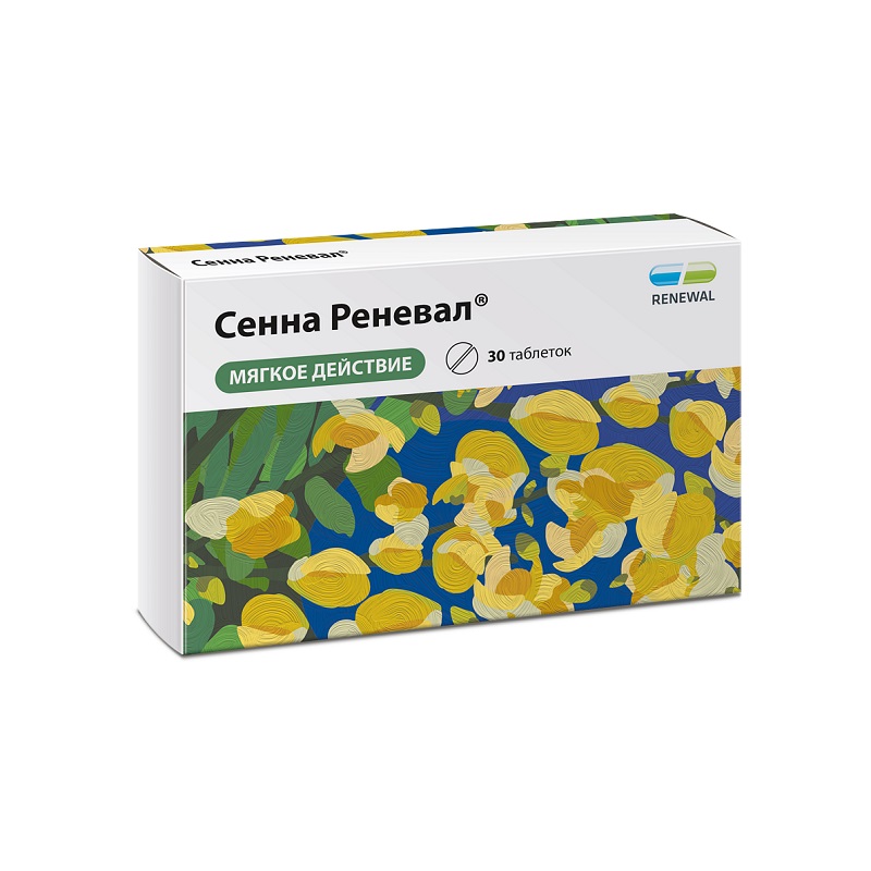 

Сенна Реневал таблетки 30 шт