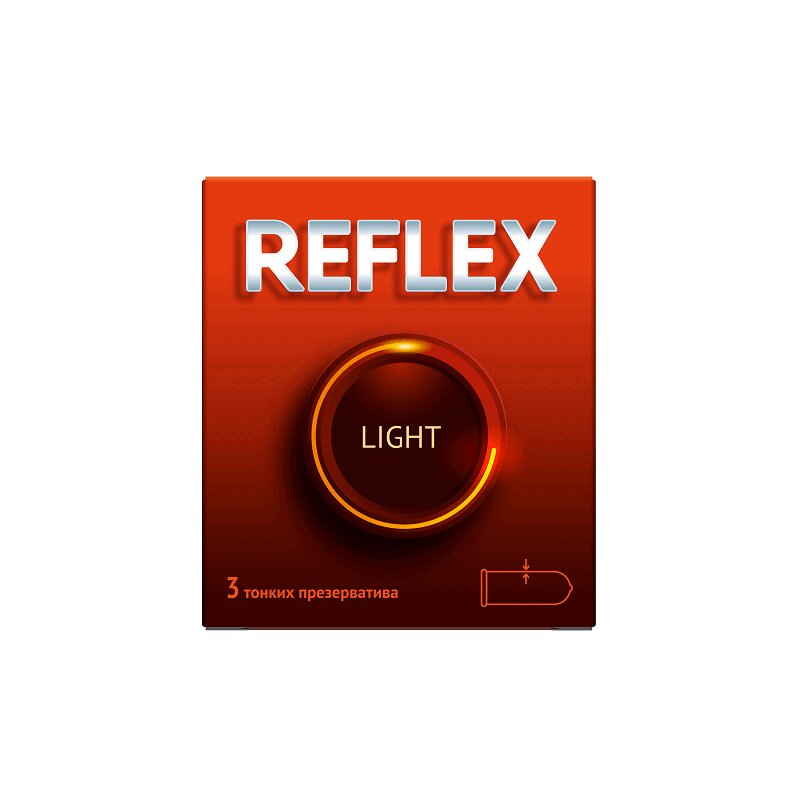 Изображение товара Reflex Light Презервативы тонкие 3 шт