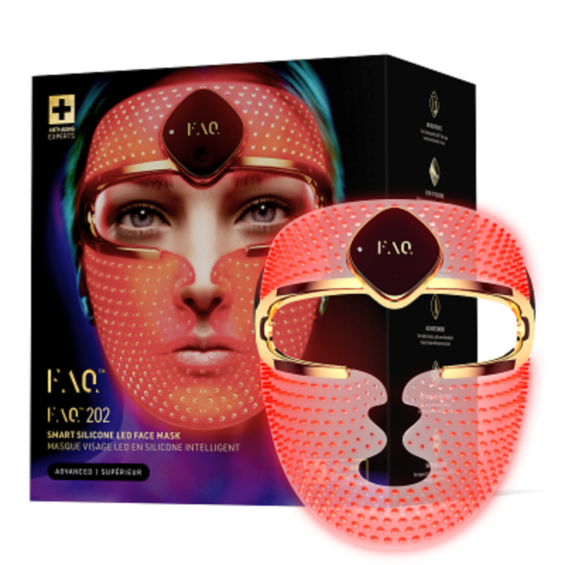

Foreo Фэк 202 Лед-Маска ультралегкая с 7 типами света и инфракрасным светом для молодости кожи