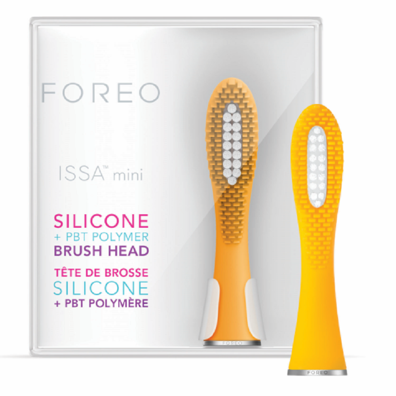 

Foreo Сменная гибридная головка для зубной щетки ИССА мини Манго танго