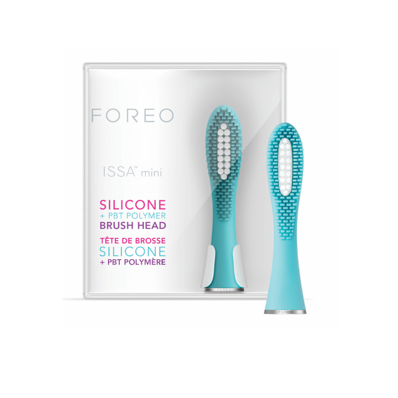 

Foreo Сменная гибридная головка для зубной щетки ИССА мини Саммер скай