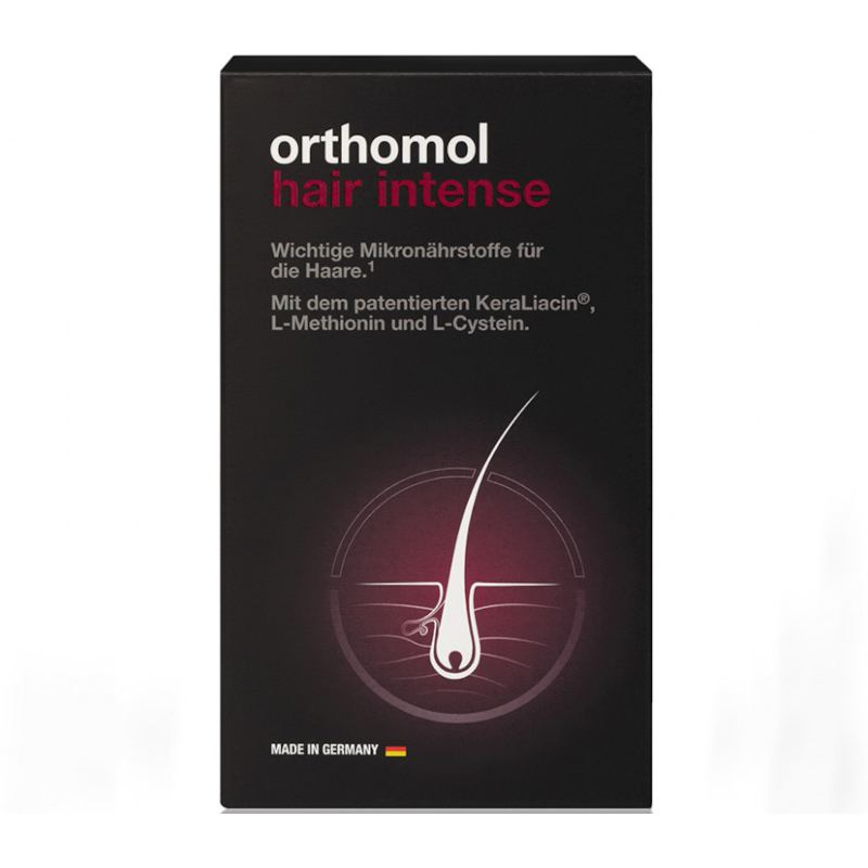 Изображение товара Ортомол Хэйр Интенс капсулы для здоровья волос 60 шт