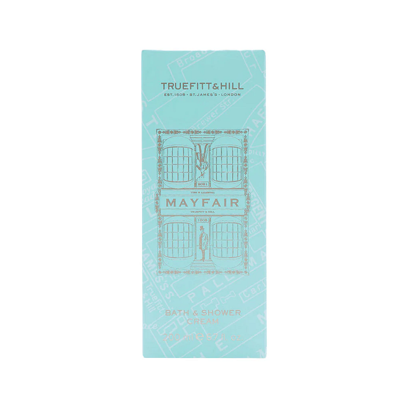 Изображение товара Крем-гель для ванны и душа Truefitt Mayfair 200 мл - освежающее средство с цитрусовым ароматом