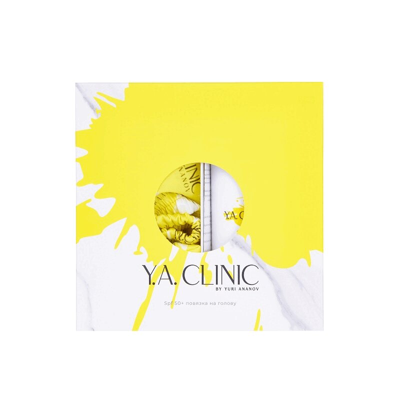 Изображение товара Набор солнцезащитный Y.A. Clinic SPF50+ крем 50 мл и повязка на голову