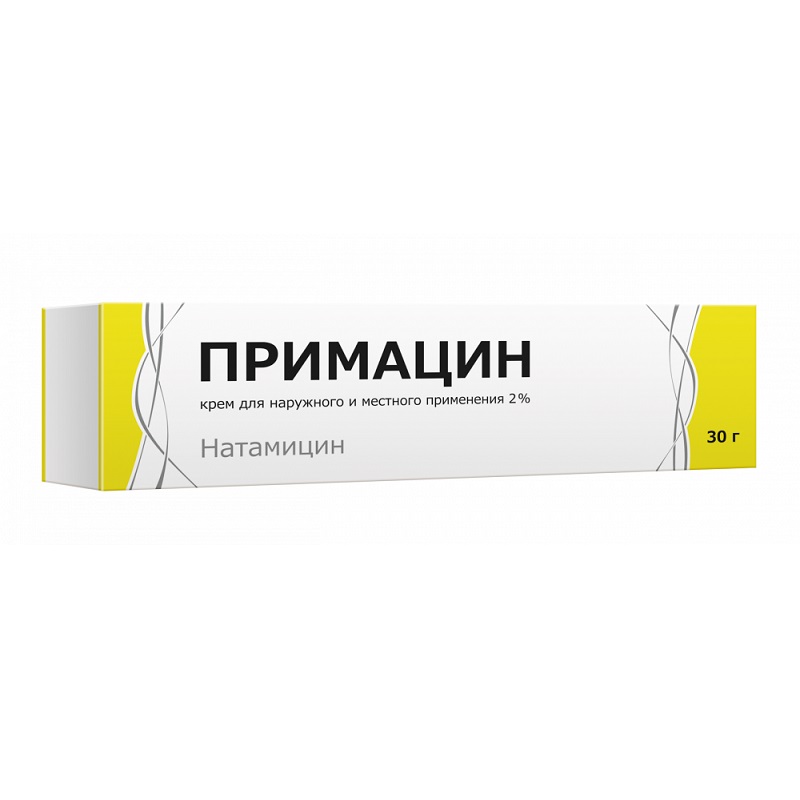 

Примацин 2% крем для наружного применения 30 г