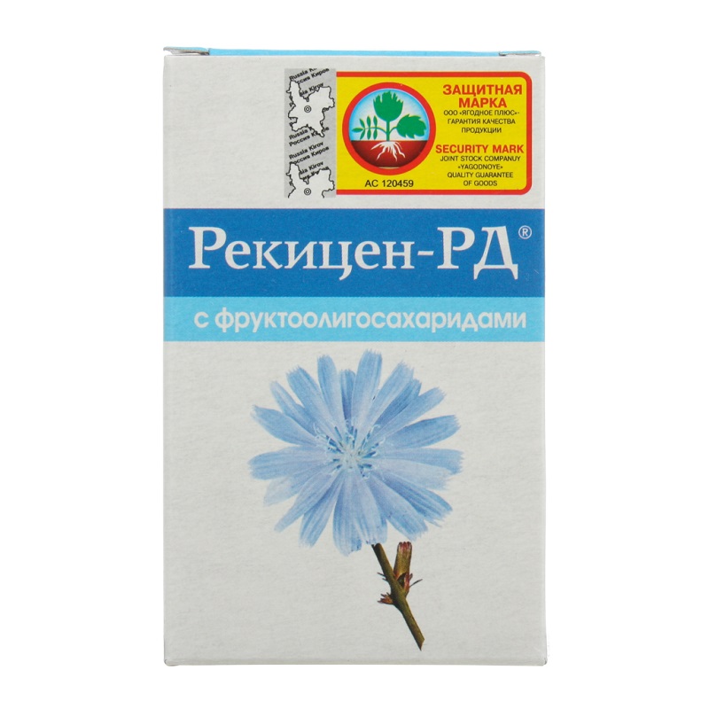 Изображение товара Рекицен-РД с фруктоолигосахаридами таблетки 90 шт