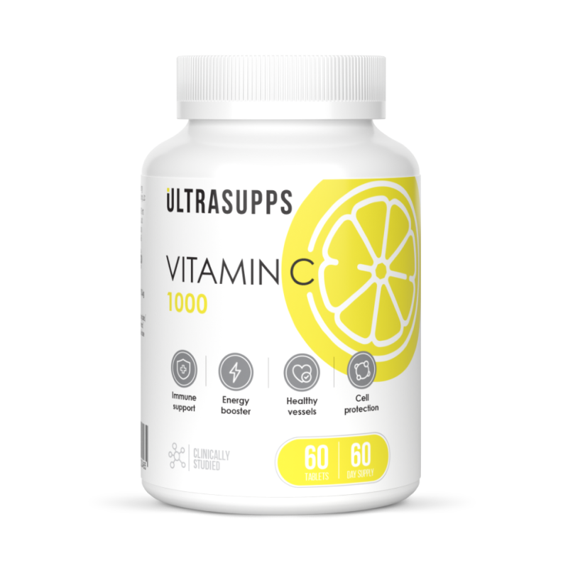 Изображение товара Ультрасаппс Витамин С таблетки 60 шт для иммунной поддержки