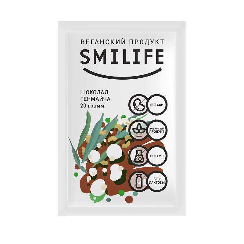 Изображение товара Smilife Шоколад генмайча 20 г