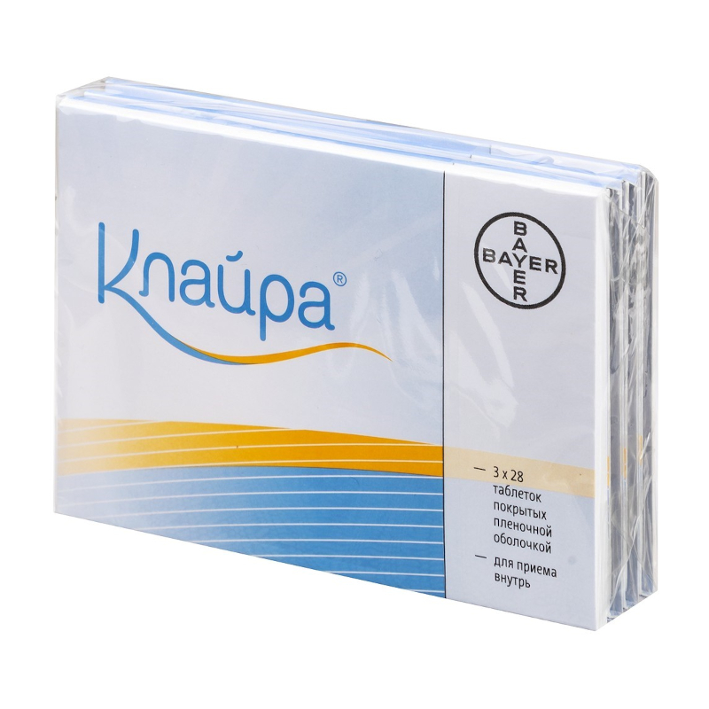 Изображение товара Клайра таблетки 84 шт - гормональные контрацептивы для женщин