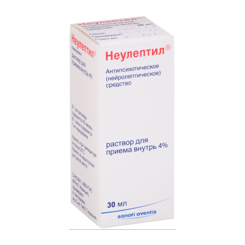 

Неулептил раствор для приема внутрь 4% фл.30 мл