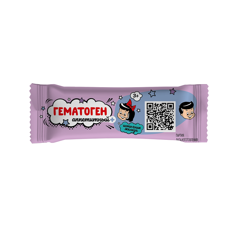 Изображение товара PL Гематоген аппетитный плюс 50 г