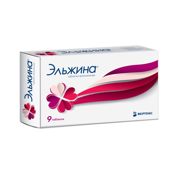 Изображение товара Эльжина вагинальные таблетки с аппликатором 9 шт для лечения инфекций