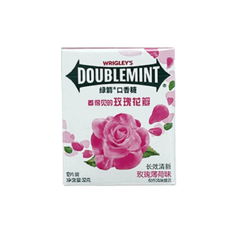 

Wrigley"s Doublemint Резинка жевательная Роза 12 шт