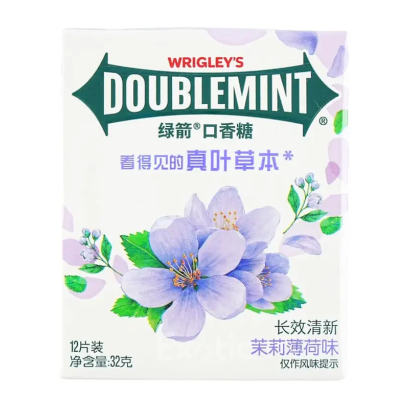Изображение товара Wrigley's Doublemint Резинка жевательная Жасмин 12 шт