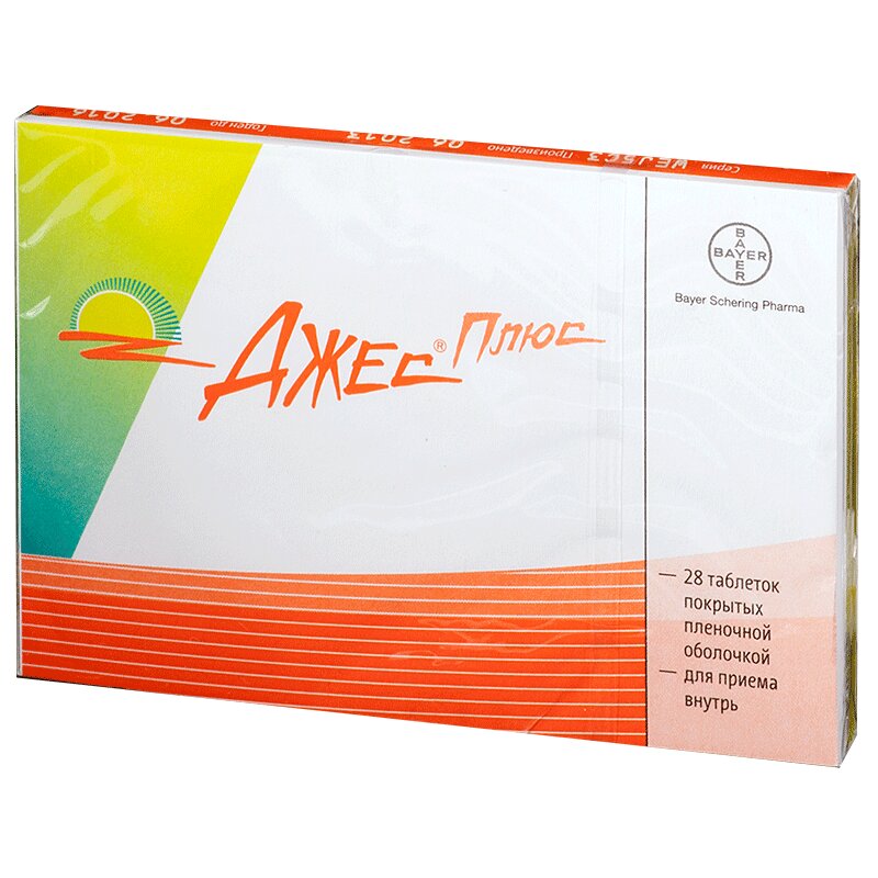 Изображение товара Джес Плюс таблетки 28 шт - надежная контрацепция и уход за кожей