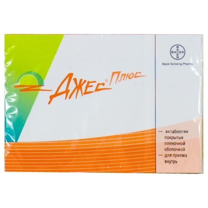 Изображение товара Джес Плюс таблетки 84 шт - комбинированные оральные контрацептивы надежная защита