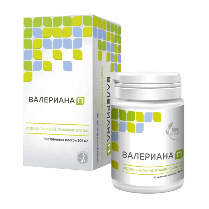 

Валериана П таблетки 100 шт
