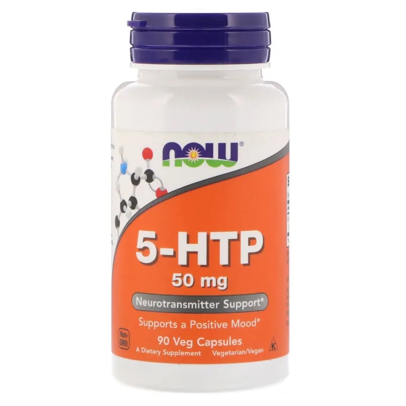 

NOW 5-HTP Комплекс 50 мг вегетарианские капсулы 90 шт