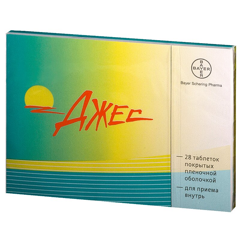 Изображение товара Джес контрацептив таблетки 28 шт для женщин