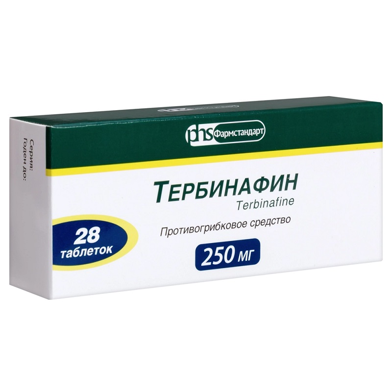 Изображение товара Тербинафин 250 мг таблетки 28 шт