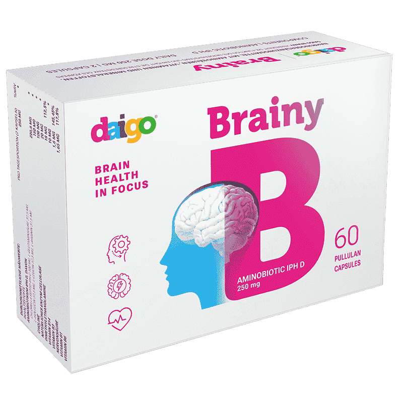 Изображение товара БАД Дайго Брейни капсулы 60 шт для поддержки мозга и нервной системы