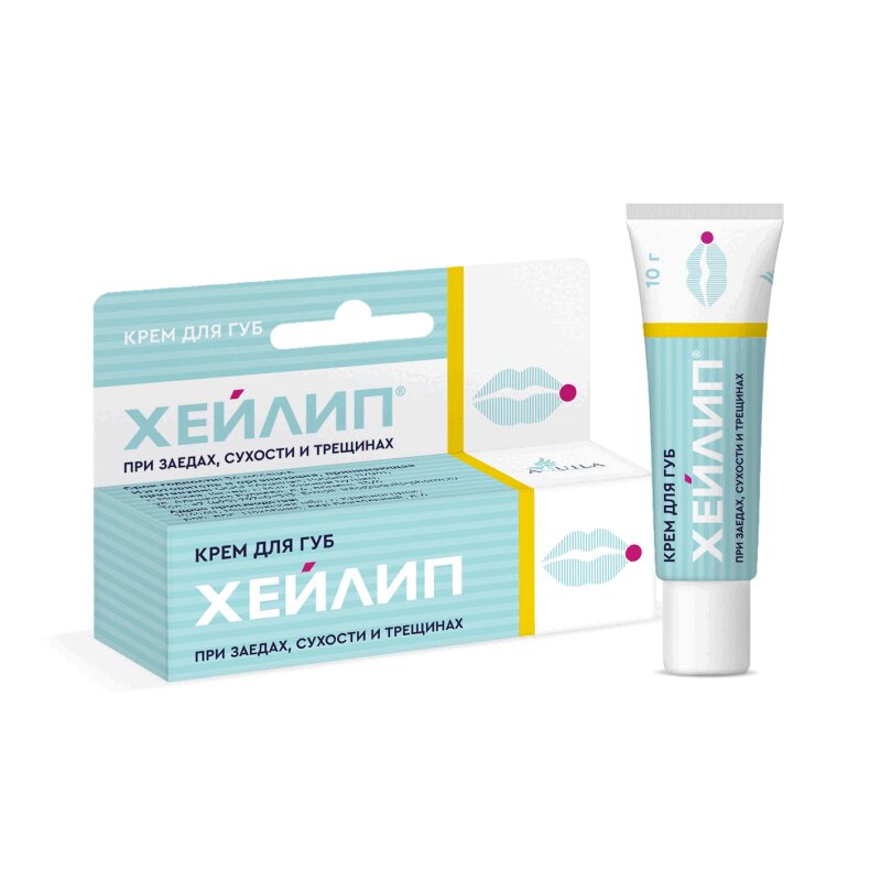 Изображение товара Восстанавливающий крем для губ Хейлип 10 г против заед и трещин