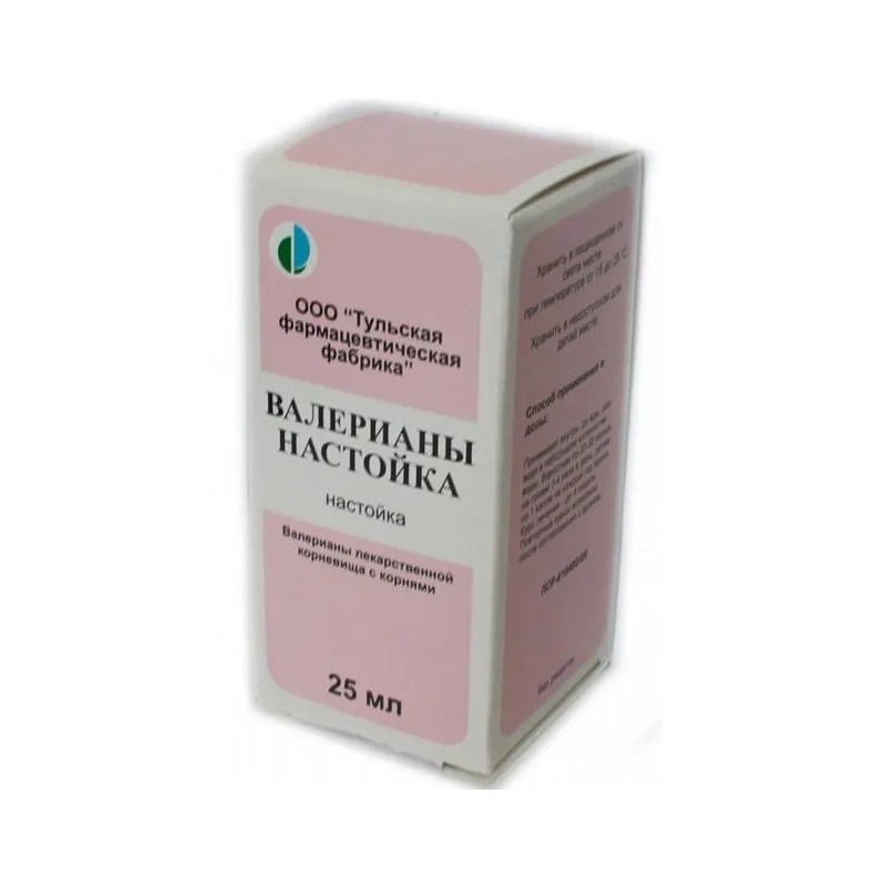 

Валерианы настойка 25 мл