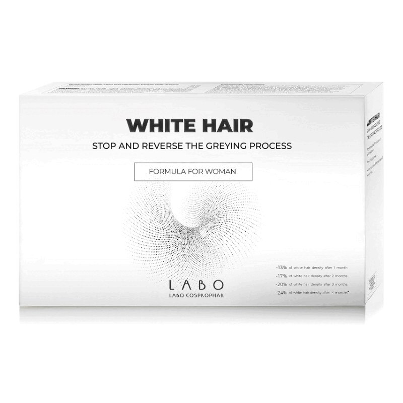 Изображение товара Labo White Hair Ампулы для уменьшения проявления седины для женщин 40 шт