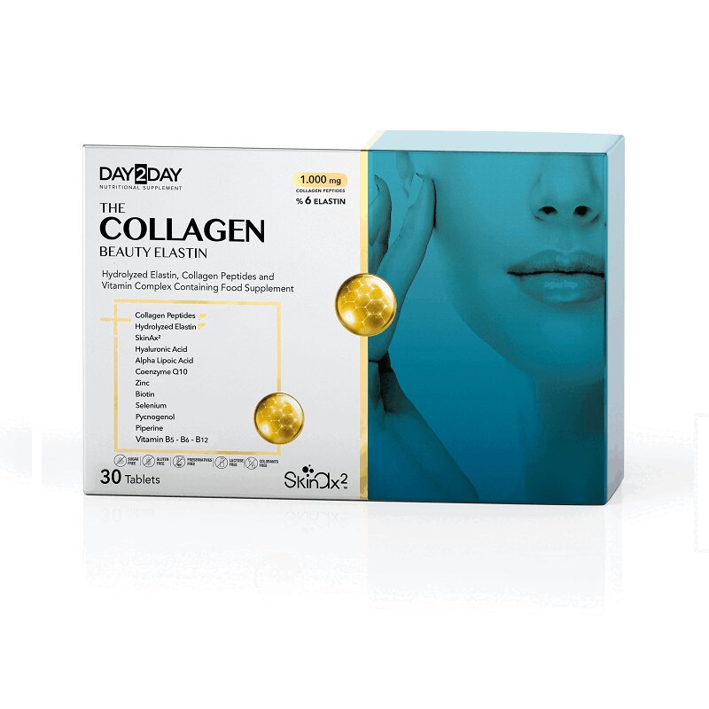 Изображение товара Орзакс Day2Day Collagen Elastin Таблетки для молодости и красоты кожи 30 шт