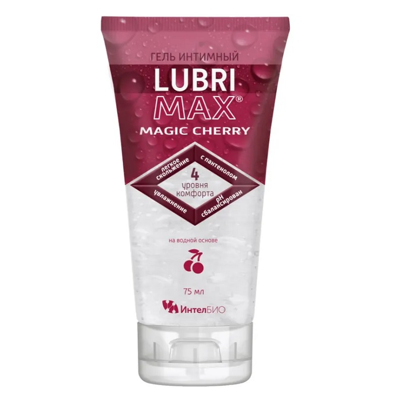 

lubrimax Magic Cherry Гель интимный Вишня 75 мл