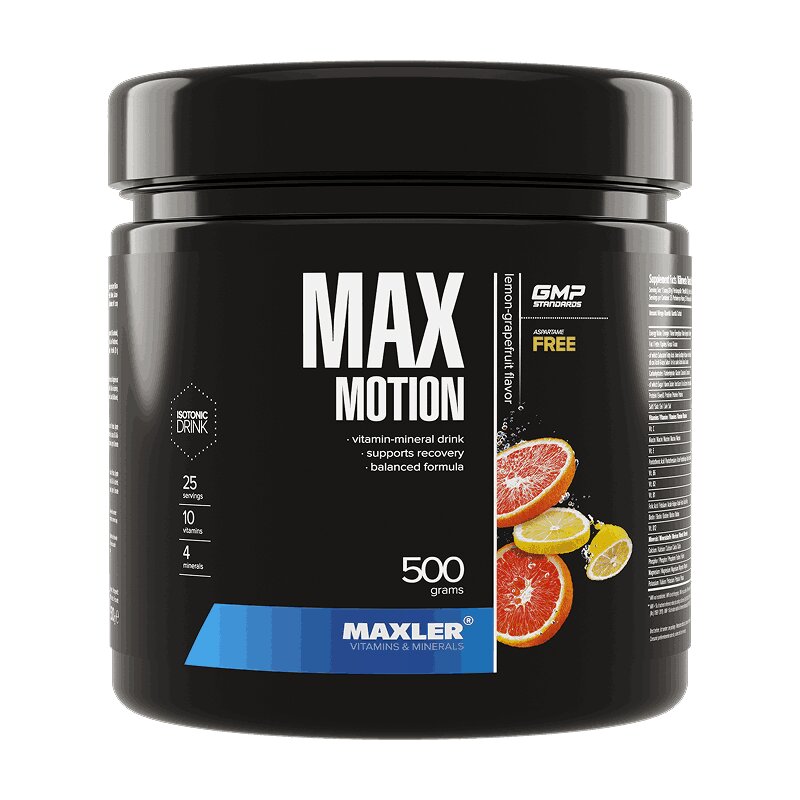 

Maxler Max Motion Тренировочный комплекс порошок Лимон-Грейпфрут 500 г