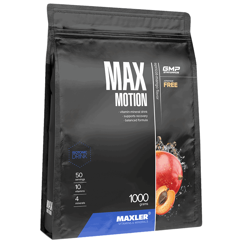 

Maxler Max Motion Тренировочный комплекс порошок Абрикос-Манго 1000 г
