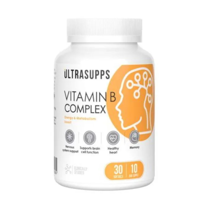 

Ultrasupps Витамин В комплекс капсулы 30 шт