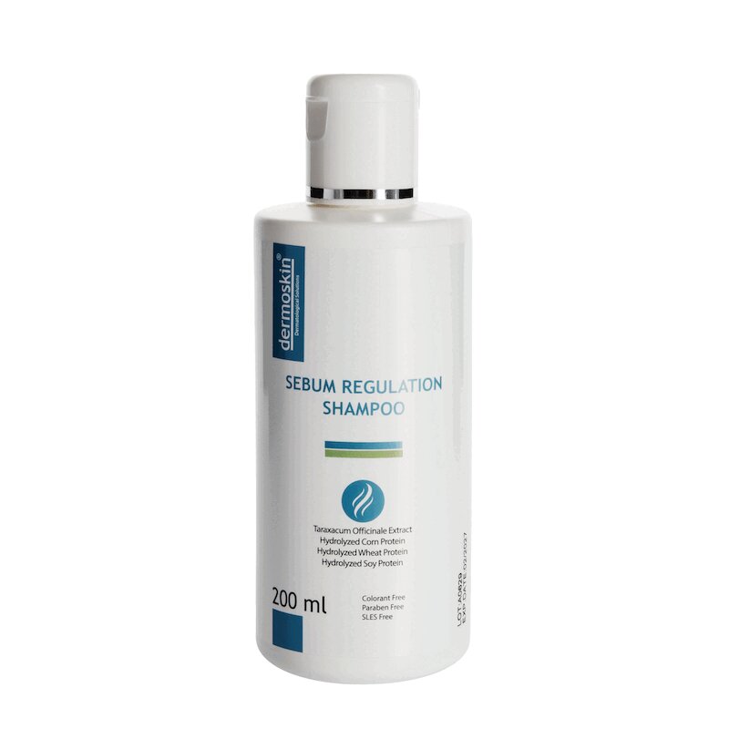 Изображение товара Дермоскин Себорегулирующий Шампунь для Жирной Голови 200 мл