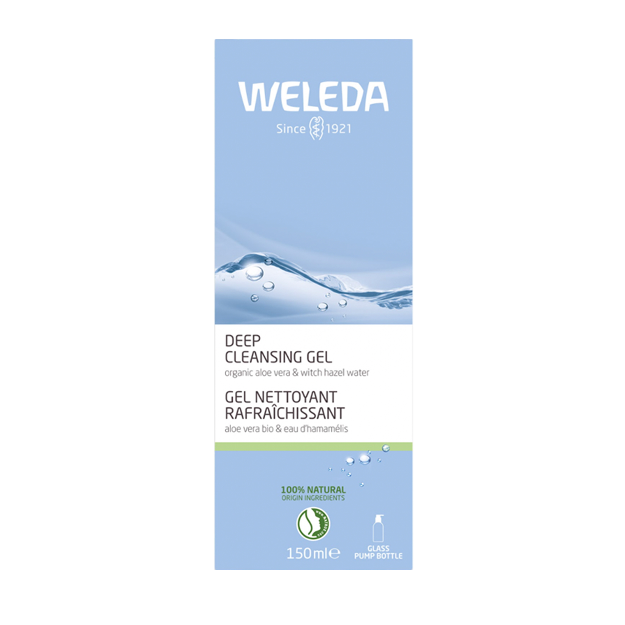 Изображение товара Гель для умывания Веледа 150 мл с натуральными ингредиентами и цитрусовым ароматом