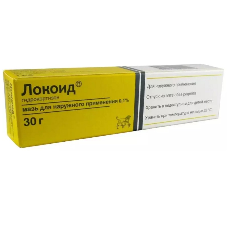 

Локоид мазь для наружного применения 0,1% туба 30 г 1 шт